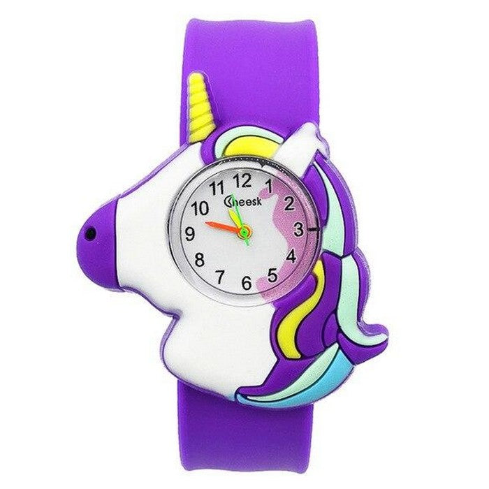 Girl's Watch With Magical Unicorn Dial