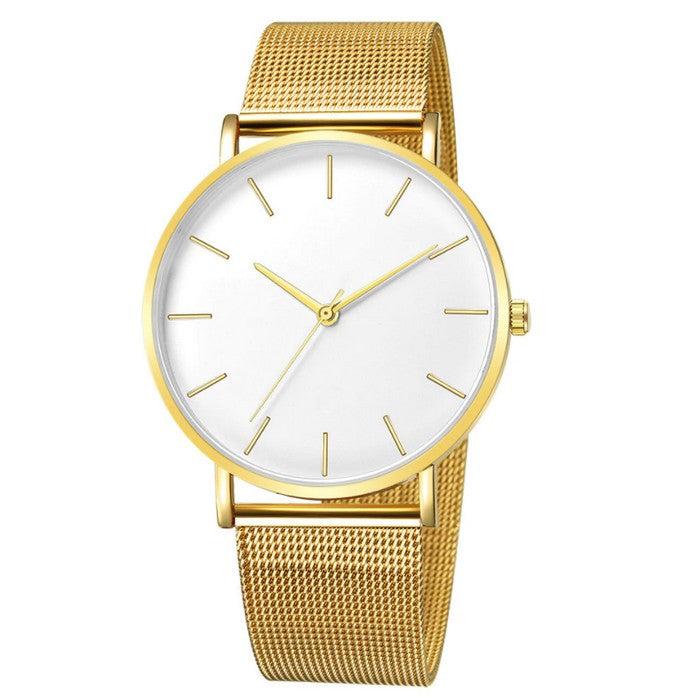 Kids Gold Watch Chrono Kids