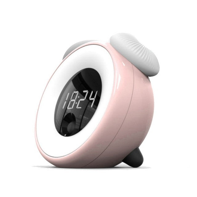 White Digital Children's Alarm Clock