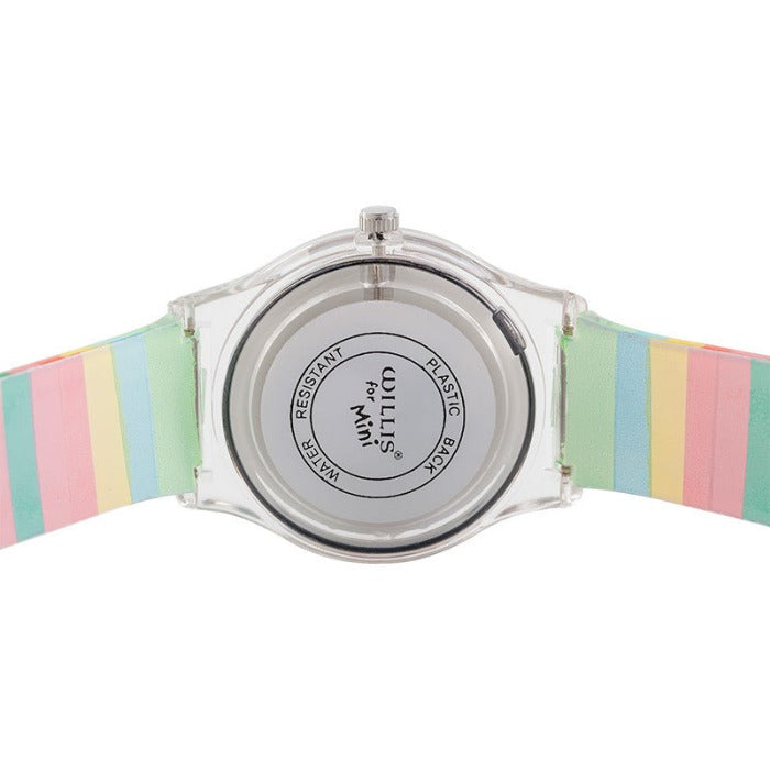 Girl's Watch with Multicolored Strap