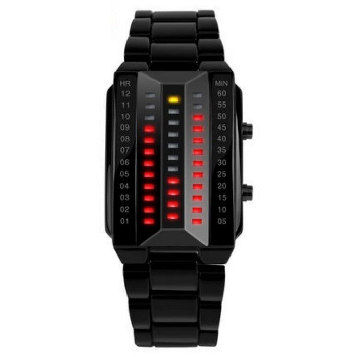 Original Boy's Watch With Steel Bracelet And LED