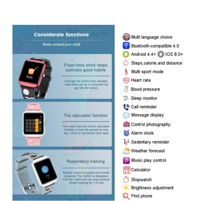 Smart online child watch