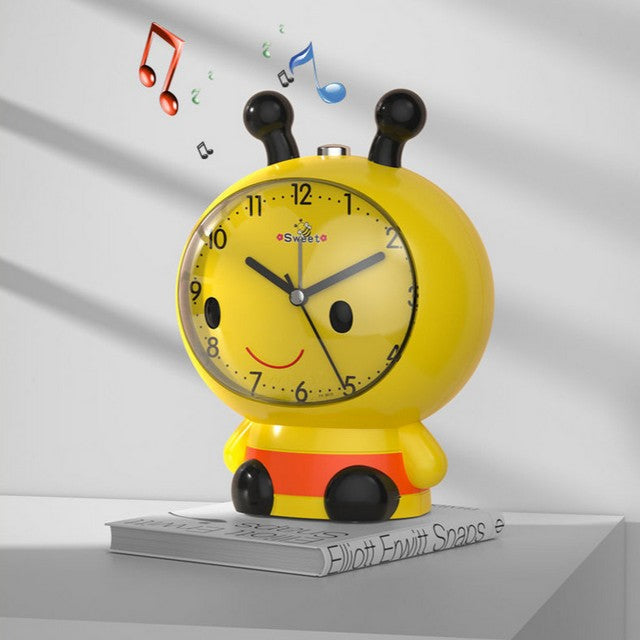 Analog Funny Bee Children's Alarm Clock