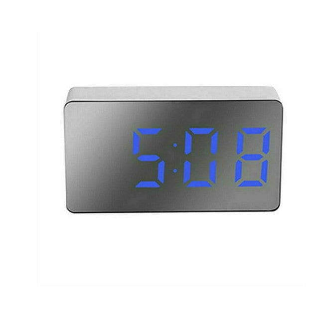 Digital Children's Alarm Clock Mirror Effect Dial