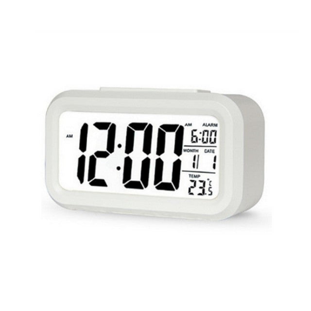 Digital Children's Alarm Clock With Rectangular Dial