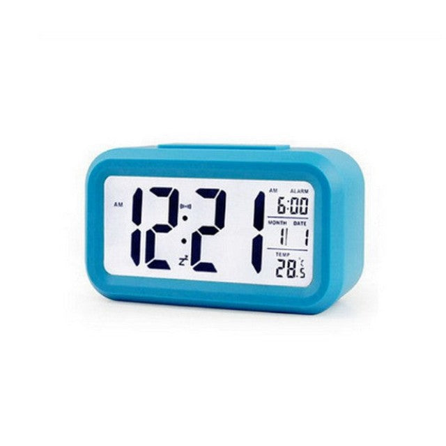 Digital Children's Alarm Clock With Rectangular Dial