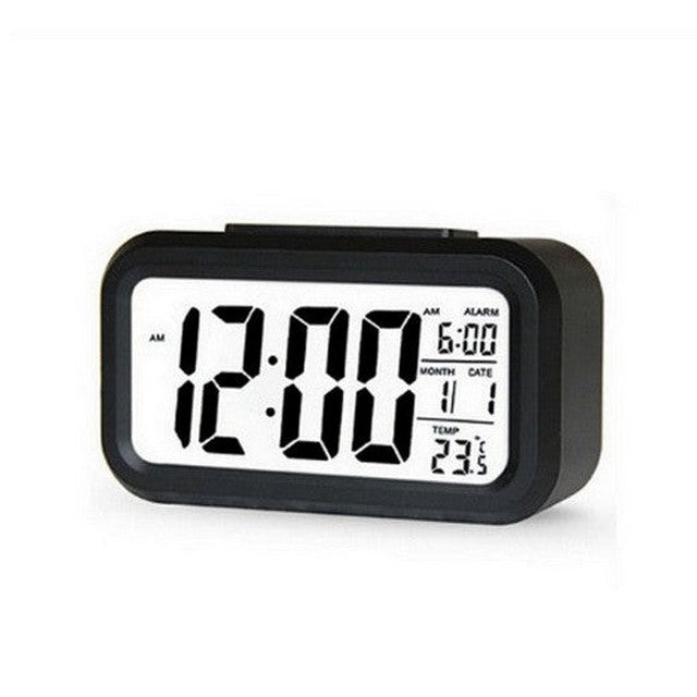 Digital Children's Alarm Clock With Rectangular Dial