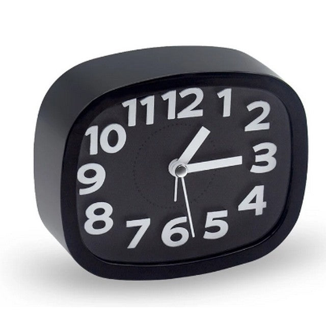 Analog Children's Black Small Alarm Clock