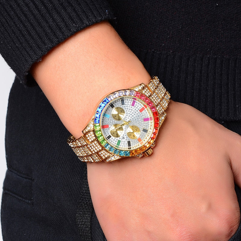 Analog Bling-Bling Boy's Watch