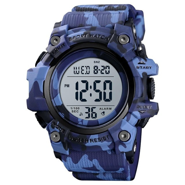 Boys blue digital best sale watch