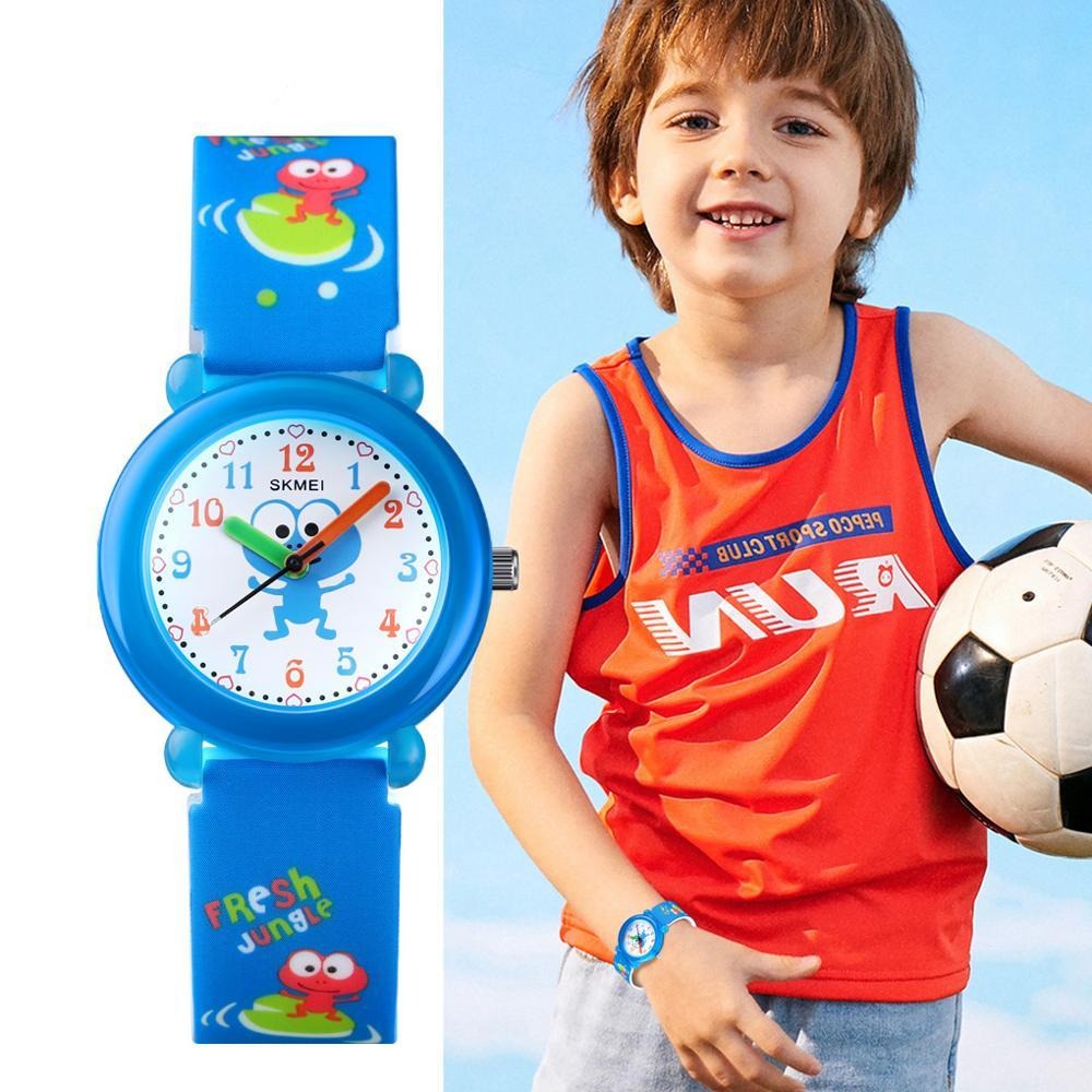 Boy's Educational Frog Watch