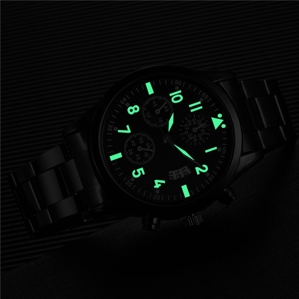 Steel hot sale belt watches