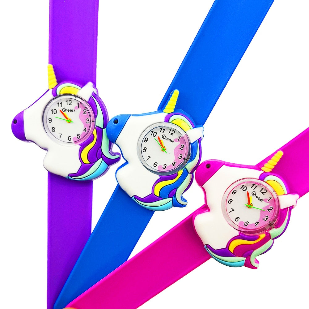 Girl's Watch With Magical Unicorn Dial