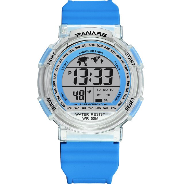 Boys blue digital best sale watch