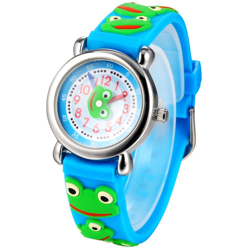 Boy's Educational Jovial Frog Watch