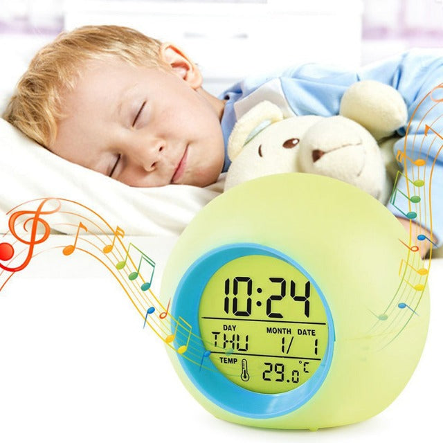 Digital Bubble Child Alarm Clock