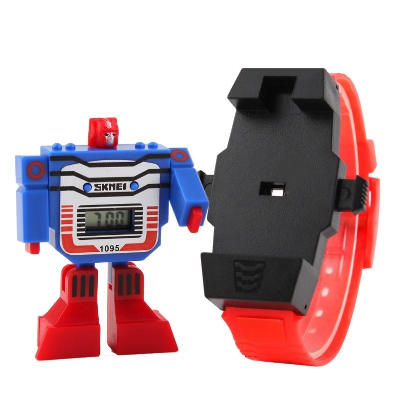 Robot Digital Boy's Watch