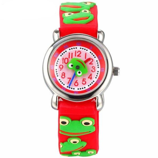 Boy's Educational Jovial Frog Watch