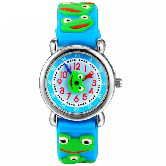 Boy's Educational Jovial Frog Watch