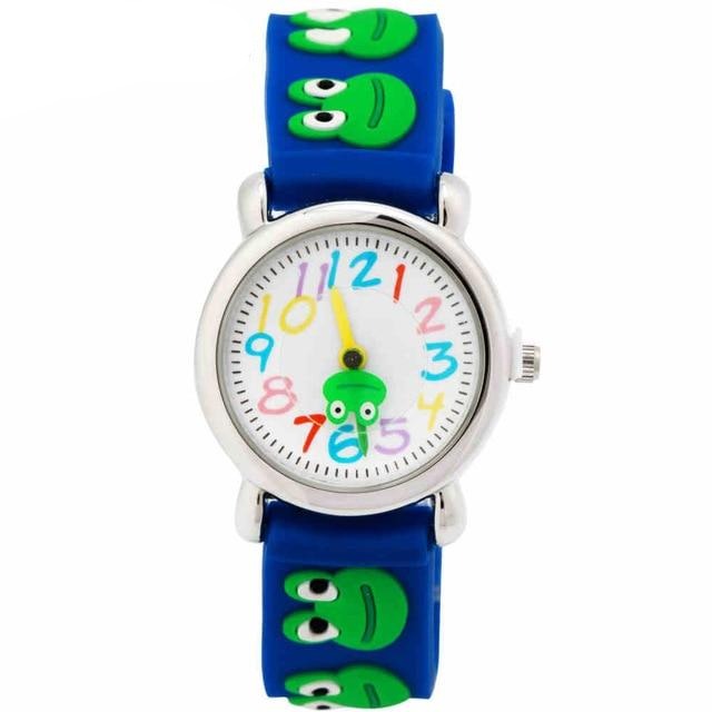 Boy's Educational Jovial Frog Watch