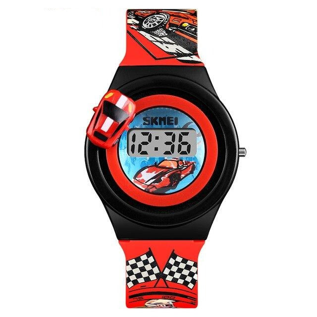 Boy's Racing Car Watch