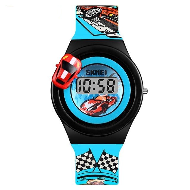 Boy's Racing Car Watch